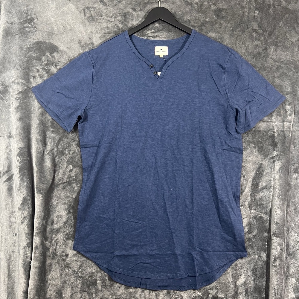 XL Blue Short Sleeve Tshirt  - comfort  fit long  Rebel Canyon Work Casual